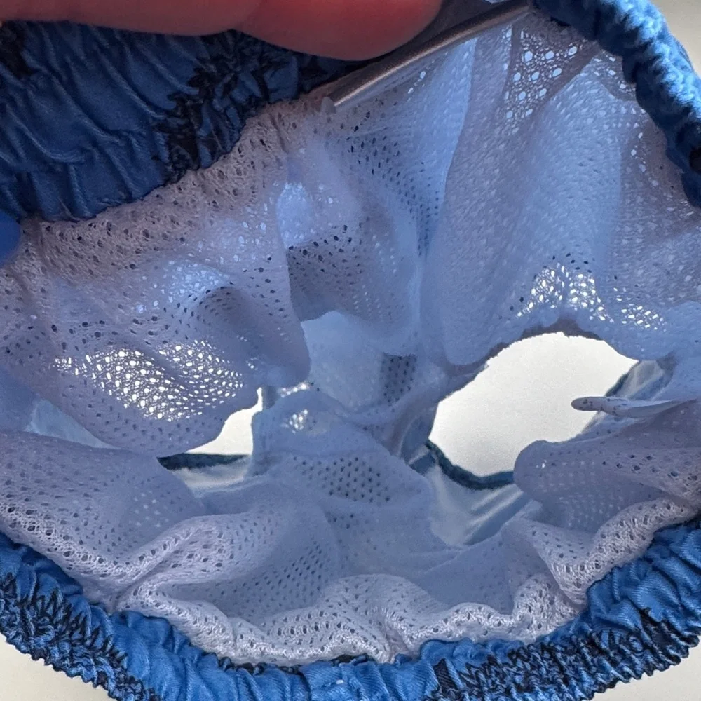 NWOT Swim Trunks EGG by Susan Lazar Bathing Suit Ocean Blue Puffer Fish 3/6 m